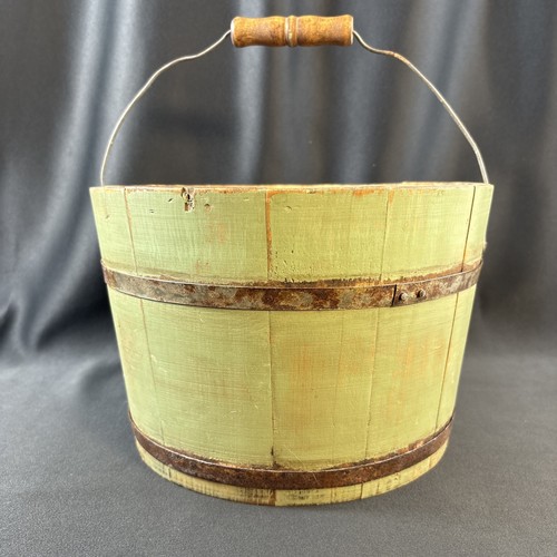 Antique wood stave - antique,